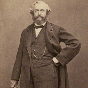 William Harrison Ainsworth Albumen print 1863